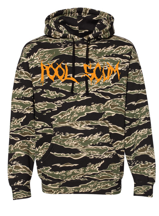 Tiger Camo Heavyweight Hooded Sweatshirt